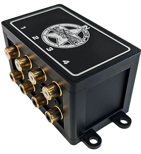 SHCA Premium 1 to 4 RCA Distribution block